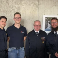 Ehrung für langjährige aktive Dienstzeit bei der Freiwilligen Feuerwehr Seeheim