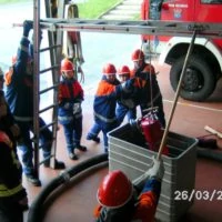 Jugendfeuerwehr übt Technische Hilfeleistung