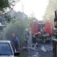 Brand in Heizungskeller