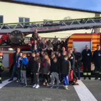 Interessierter Besuch aus Frankreich
