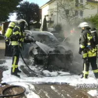 31. Juli 2017: Pkw-Brand in Balkhausen