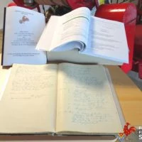 Alte Chronik in neuer Schrift