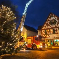 Vorweihnachtlicher musikalischer Gruß der Feuerwehr Seeheim