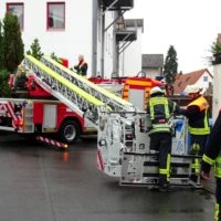 Brand in Sauna und weitere Einsätze