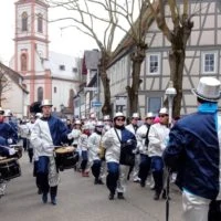Teilnahme des Musikzugs am Straßenfastnachtsumzug in Gernsheim am 22.02.2020