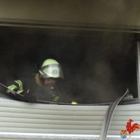 Brand in Wohnhaus