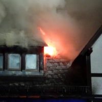 Dachstuhlbrand Wohnhaus im Stettbacher Tal am 29.03.2019