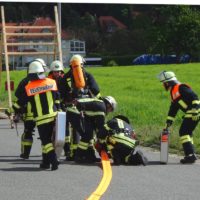Gemeinsame Leistungsmannschaft von Seeheim-Jugenheimer Feuerwehren trainiert