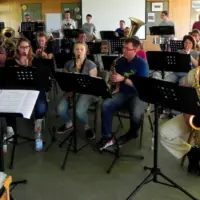 Probentag des Musikzuges