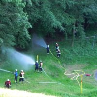 Einsatzübung „Waldbrand““