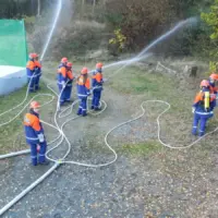50 Jahre Jugendfeuerwehr und 10 Jahre „Mäuserfeuerwehr“ Seeheim und Übergabe eines Gerätewagens Logistik