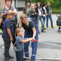 Jugendfeuerwehr und „Mäusefeuerwehr“ bei Veranstaltung zum Weltkindertag aktiv