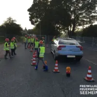 Sicherung von Unfallstellen